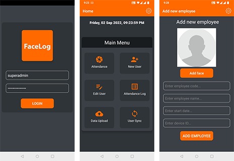 Android Face Recognition App